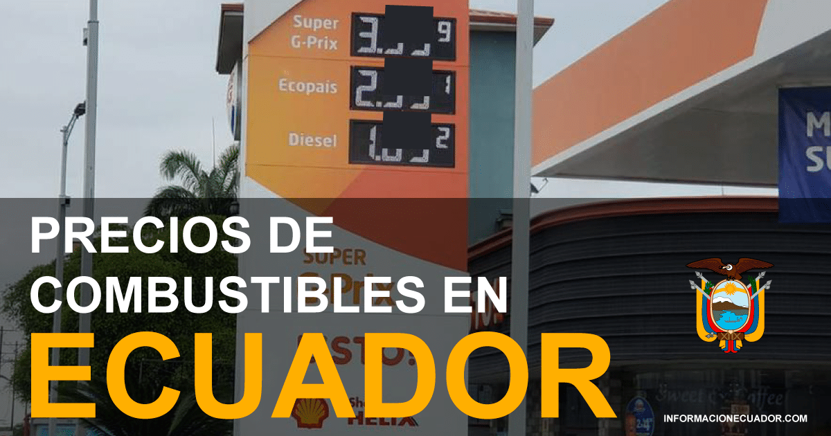 🥇 【 Verifique los precios del combustible en Ecuador hoy 】 ️
